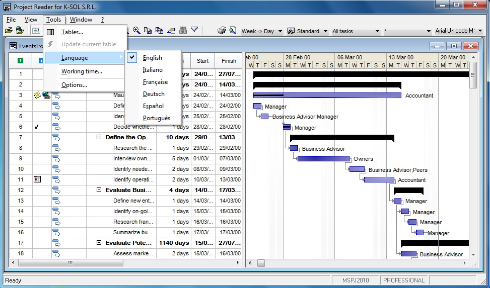 Save A Gantt Chart As A Pdf